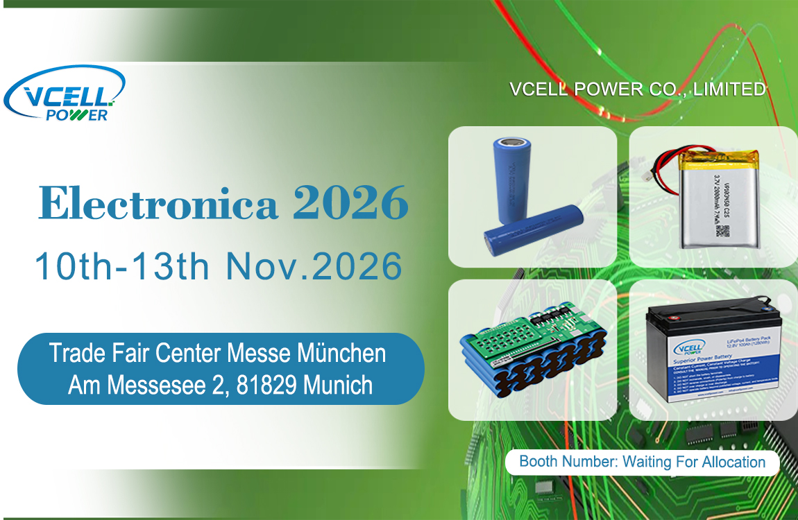 A Vcell Power kiállít az Electronica 2026 kiállításon Münchenben