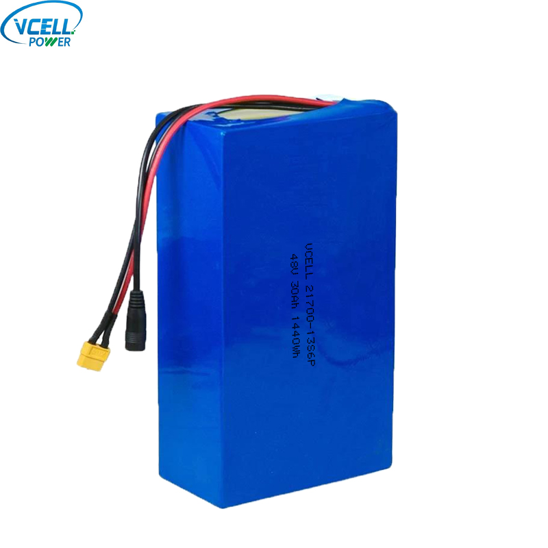 48v 30Ah 21700 lítium-ion akkumulátorcsomag