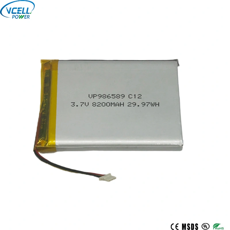 986589 3.7V 8200mah új LiPo akkumulátor