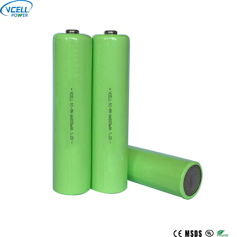 NIMH AA 800mAh 1,2V újratölthető akkumulátor